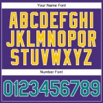 Custom Purple Aqua-Gold Authentic Baseball Jersey Custom Purple Aqua-Gold Authentic Baseball Jersey