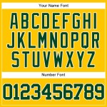 Custom Yellow Green-White Authentic Baseball Jersey