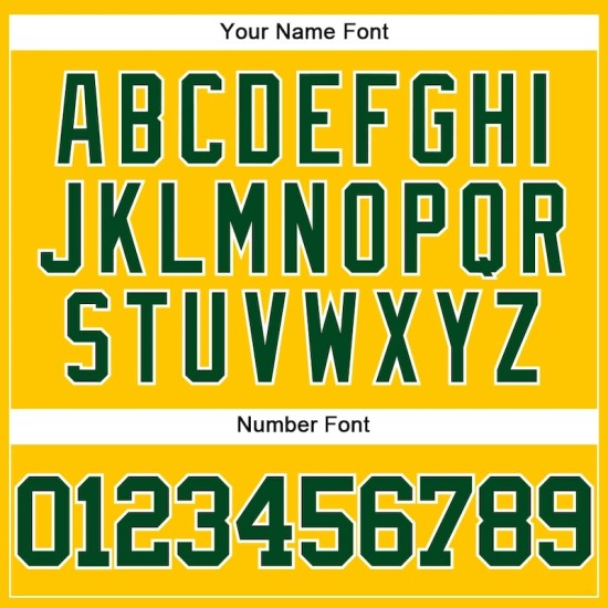 Custom Yellow Green-White Authentic Baseball Jersey